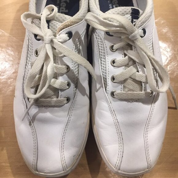 Ladies Leather Keds - Picture 1 of 12
